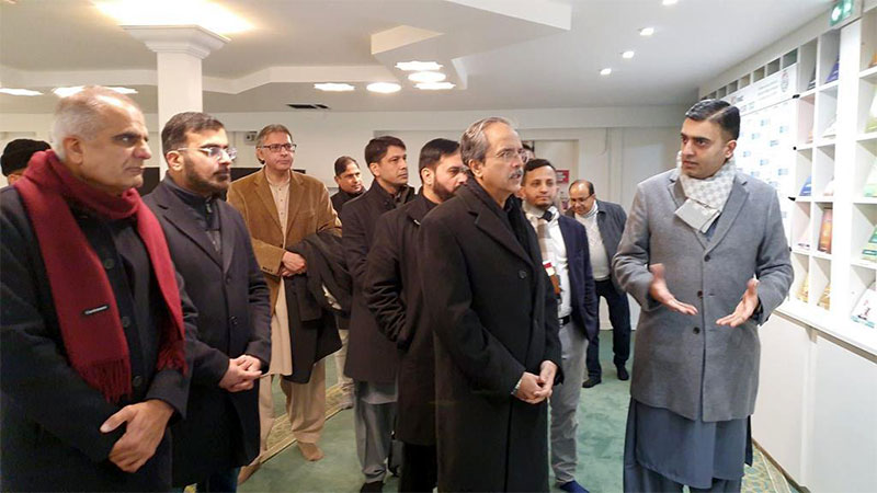Ambassador of Pakistan Asim Ahmed arrived at Minhaj ul Quran France