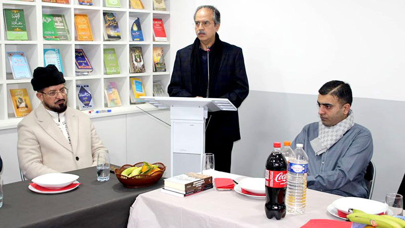 Ambassador of Pakistan Asim Ahmed arrived at Minhaj ul Quran France