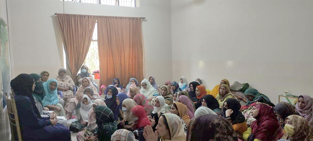 Circles for Itikaf women in Itikaf city Lahore