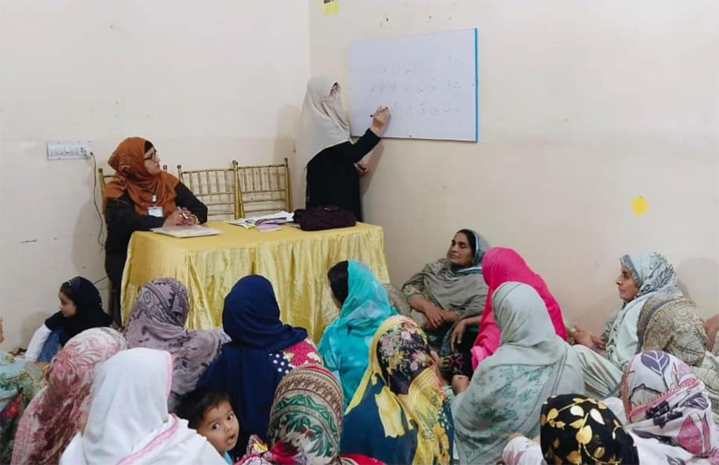 Circles for Itikaf women in Itikaf city Lahore