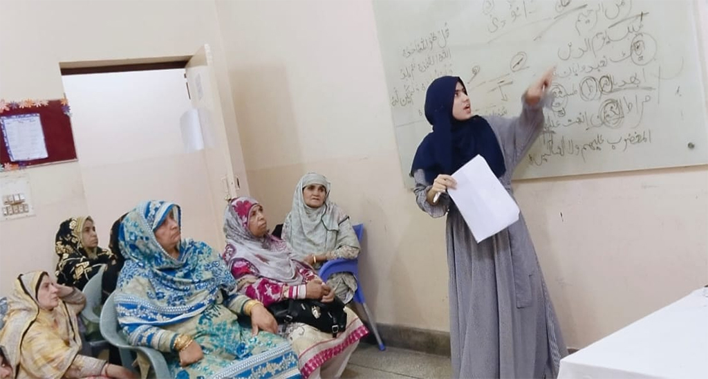 Circles for Itikaf women in Itikaf city Lahore