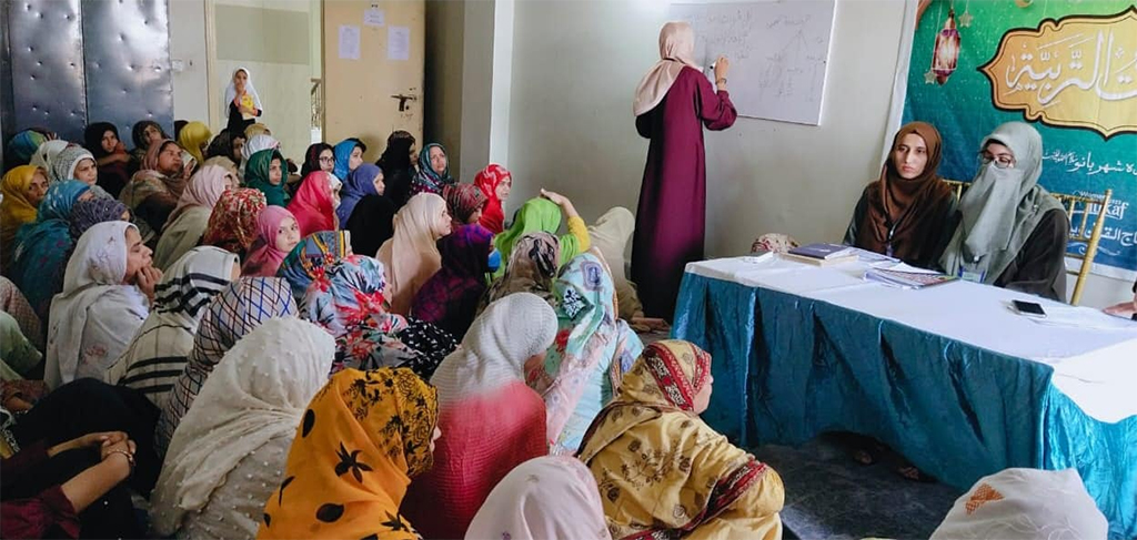 Circles for Itikaf women in Itikaf city Lahore