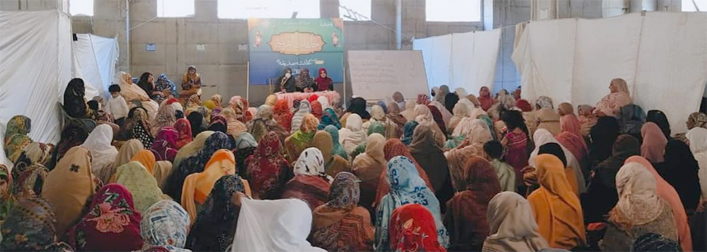 Circles for Itikaf women in Itikaf city Lahore