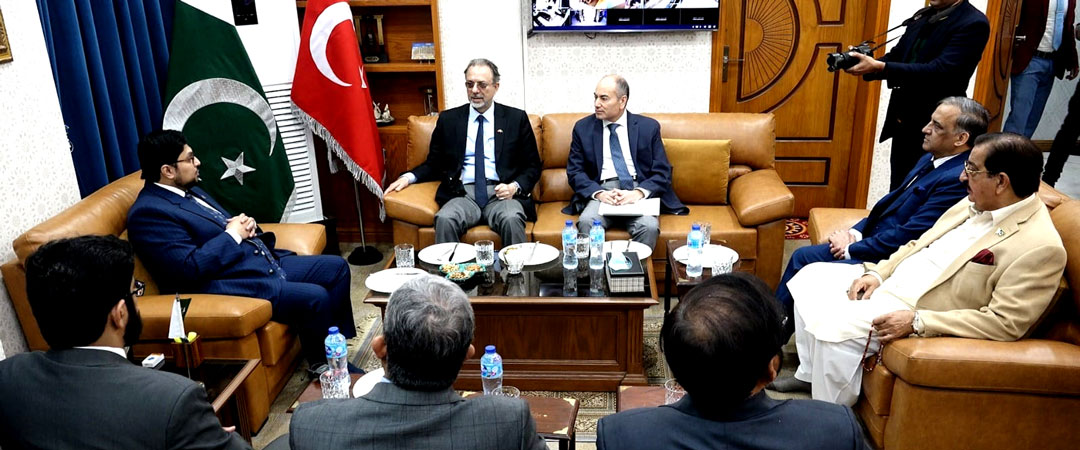 Delegation of the embassy of Turkey visited Minhaj University Lahore