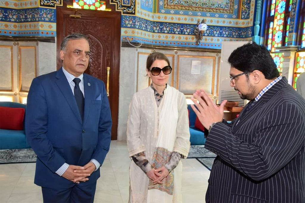 Dr Ellinor Zeino visits Minhaj University Lahore - 2