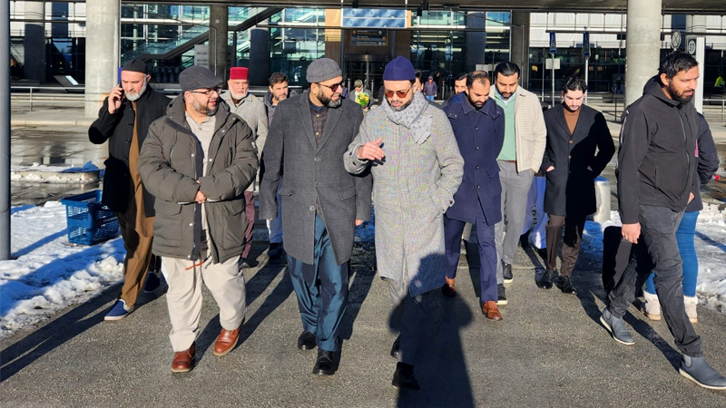 Dr. Hasan Mohiuddin Qadri reached Norway on organizational route