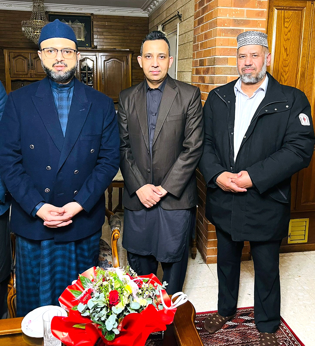 Dr. Hassan Mohiuddin Qadri met the various delegations of MQI France