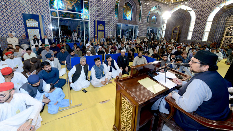 Dr Hassan Qadri Adressing jumma