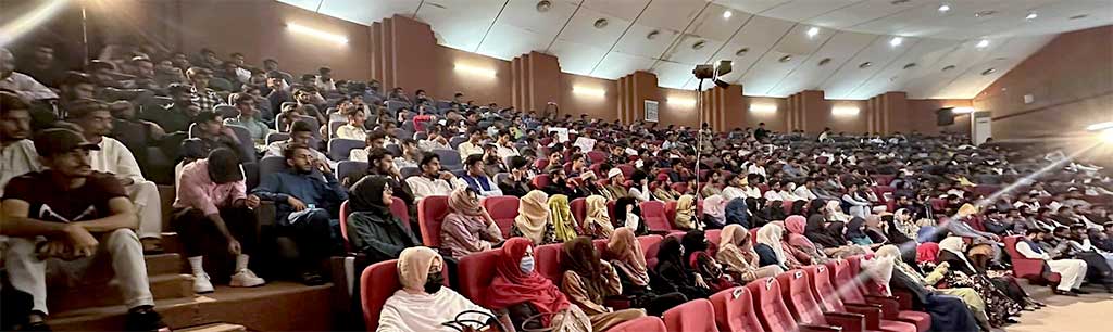 Dr Hassan Qadri Participate MSM Student Convention