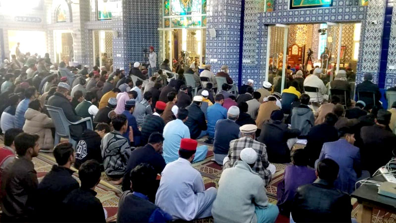 Dr Hassan Qadri address jummah gathering jamya shaykh ul islam