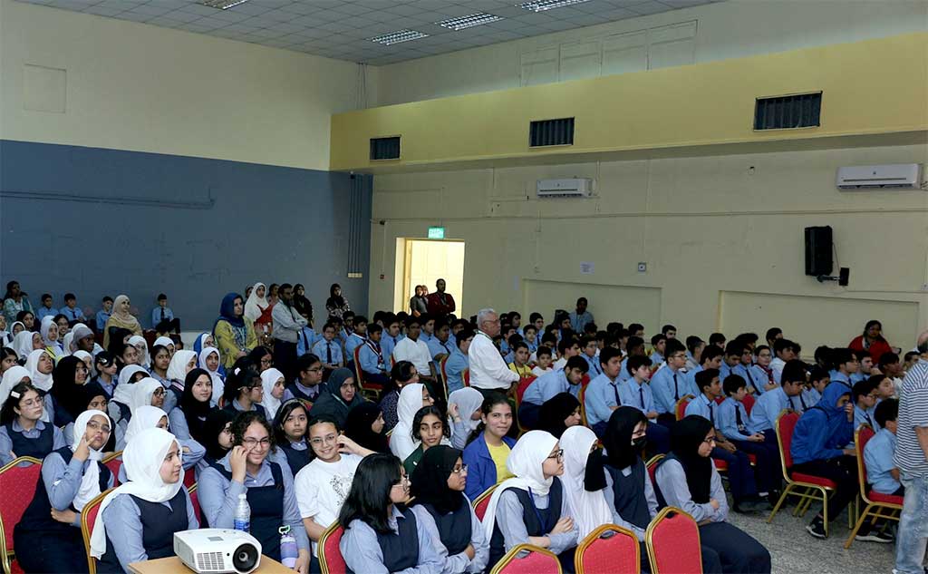 Dr Hassan Qadri addressed seminar organized by Gulf Pakistan School Kuwait