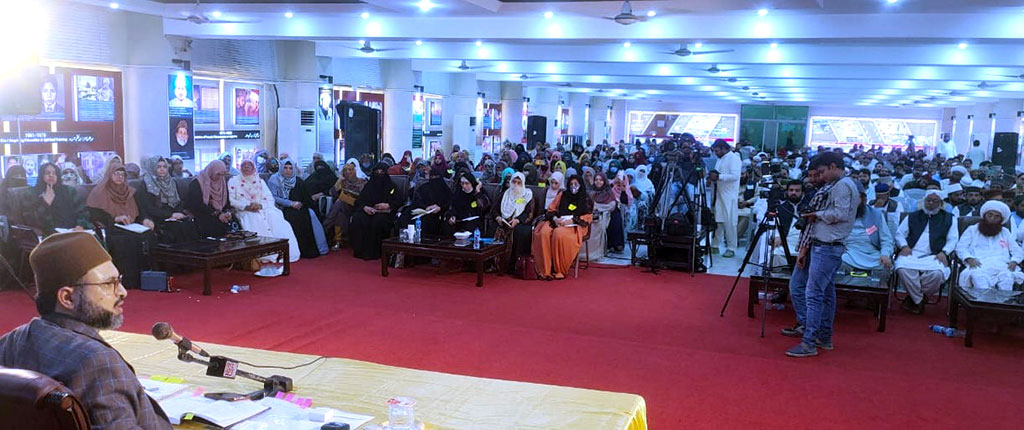 Dr Hassan Qadri addressing al-Balagh al-Mubeen training workshop