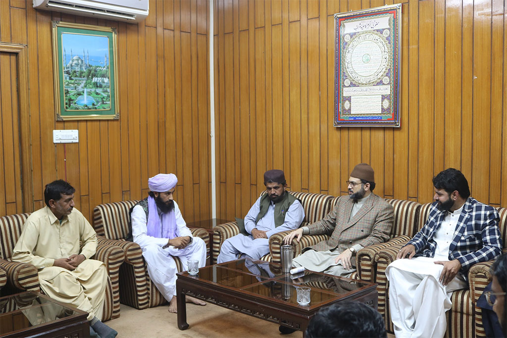 Dr Hassan Qadri meeting with Delegation of TMQ Balochistan