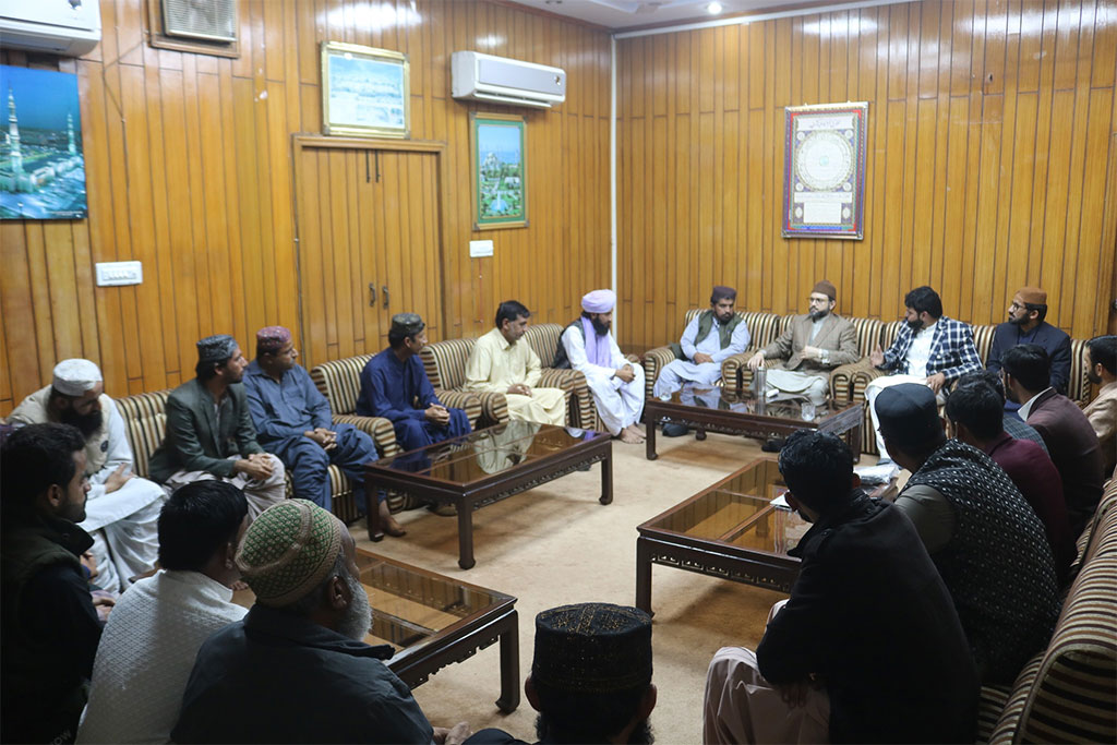 Dr Hassan Qadri meeting with Delegation of TMQ Balochistan