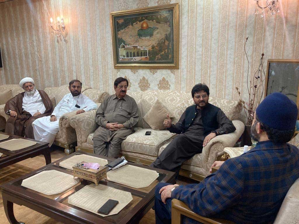 Dr Hassan Qadri meeting with Nasir Abbas Sherazi