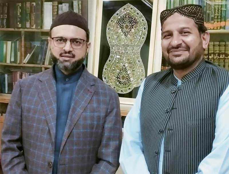 Dr Hassan Qadri meeting with mazhar mehmood alvi