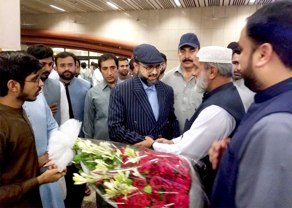Dr Hassan Qadri return home after organizational visit to UK Europe and America