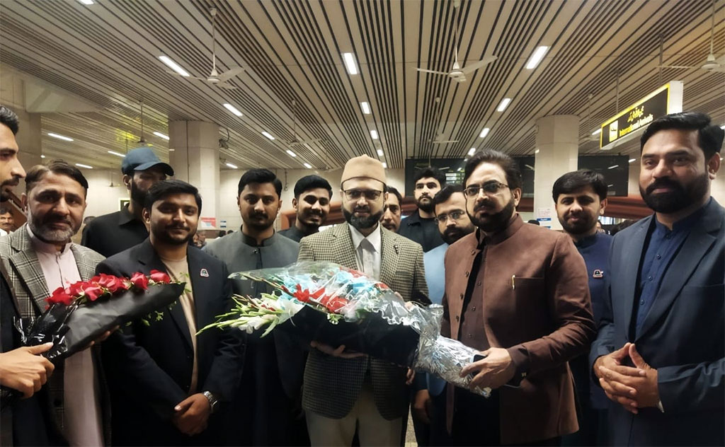 Dr Hassan Mohi-ud-Din Qadri returns to Pakistan after his Europe tour