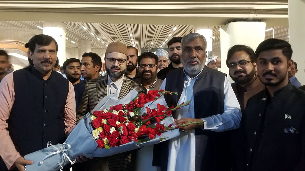 Dr Hassan Mohi-ud-Din Qadri returns to Pakistan after his Europe tour