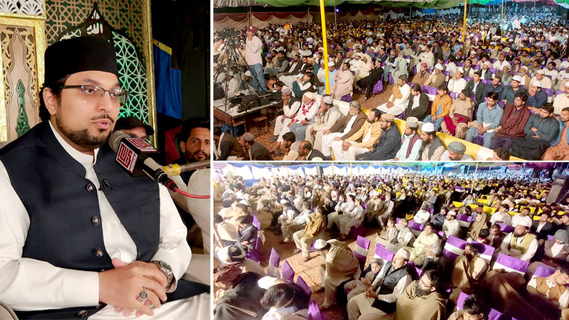 Dr. Hussain Qadri's participation and address in Khusbooye Kainat conference in Jaranwala