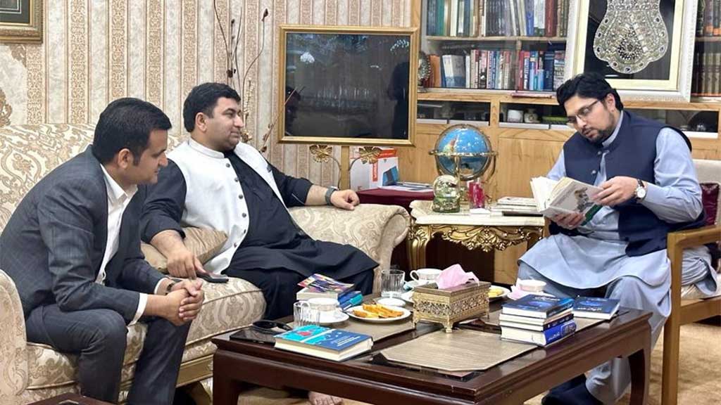 Dr Hussain Qadri met with Mian Sabeeh and Doctor Qamar