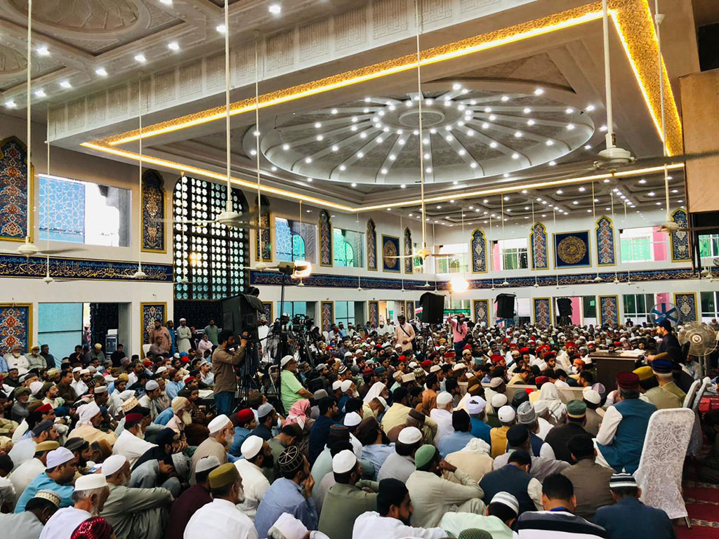 Dr Hassan Qadri addressing itikaf city residents 2023 - 2