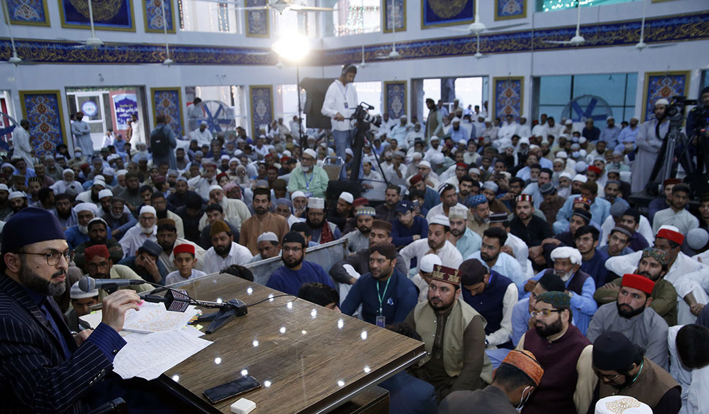 Dr Hassan Qadri addressing itikaf city residents 2023 - 5