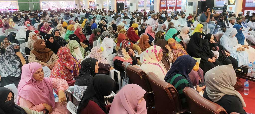 Dr Thair ul Qadri addressing al-Balagh al-Mubeen training workshop