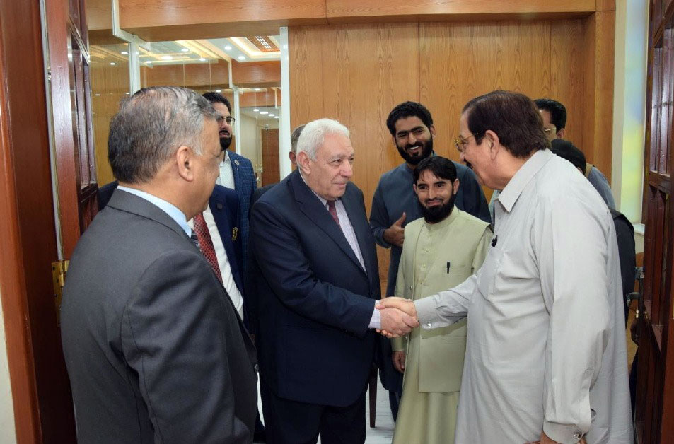 Egypt scholars visits Minhaj University Lahore