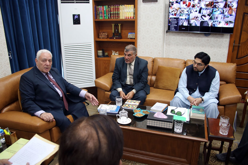 Egypt scholars visits Minhaj University Lahore