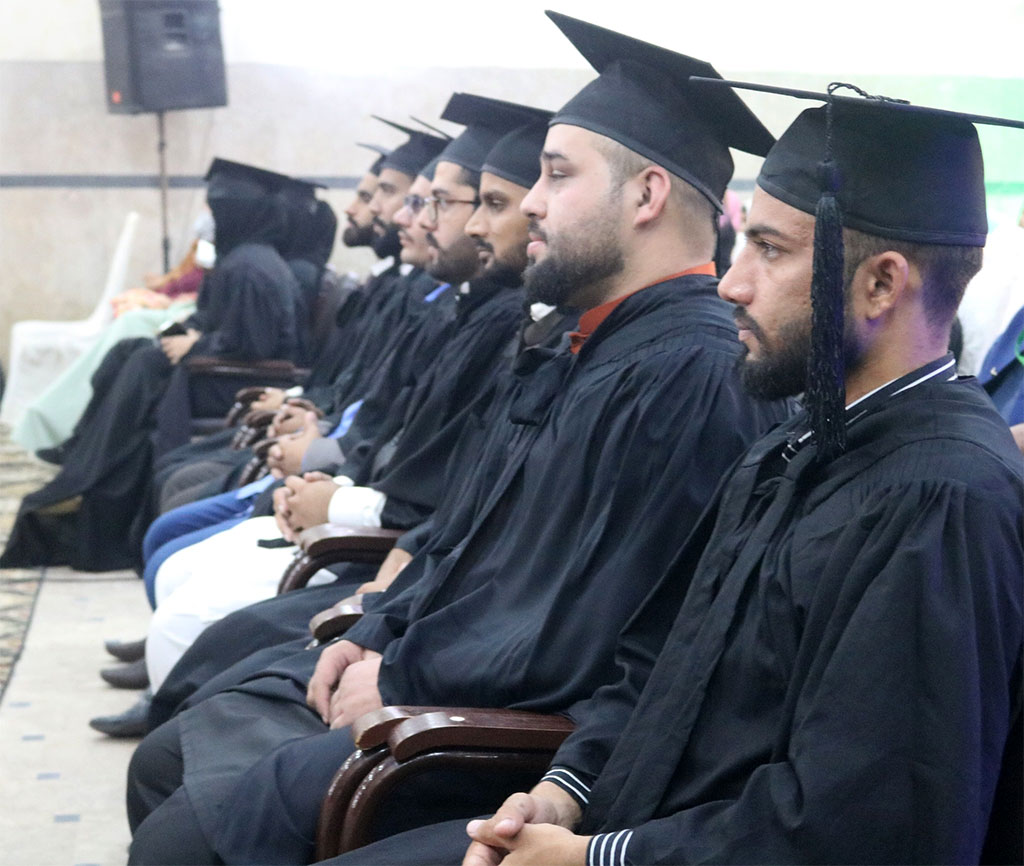 Graduation ceremony in Aghosh Complex