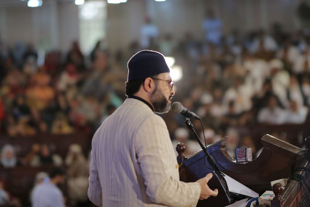 dr. hassan qadri adressing