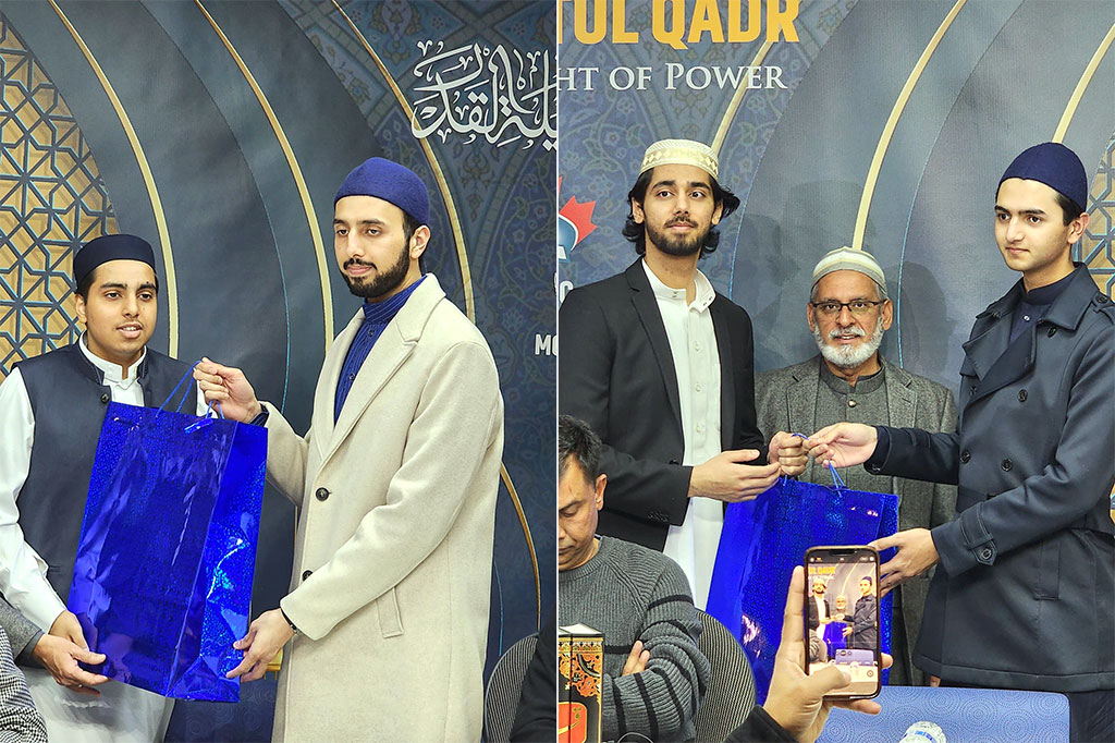Dr Tahir-ul-Qadri addressing Laylatul Qadr program in Canada