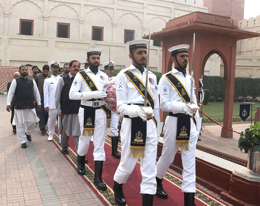 MQI delegation visits iqbal grave