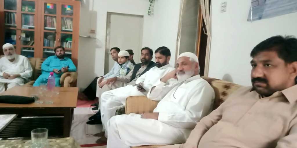Meeting in Sahiwal