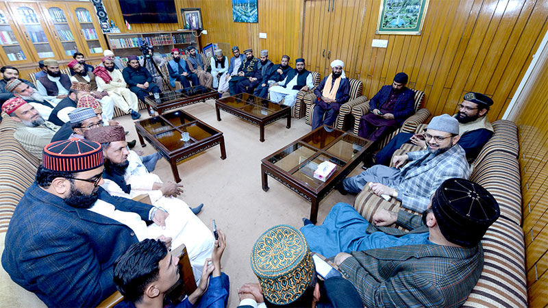 Meeting with Dr Hassan Qadri the delegation of Minhaj Ulama Council-