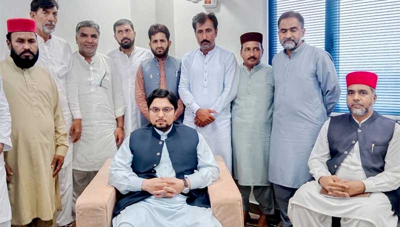Members of Minhaj ul Quran Sahiwal met with Dr Hussain Qadri