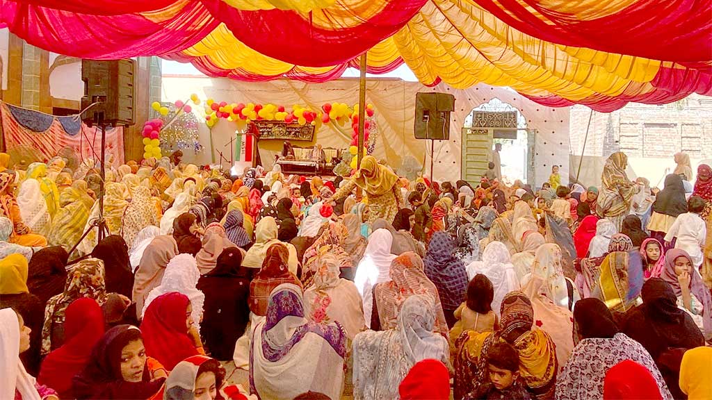 Milad Conference in Sialkot under Minhaj Women Leauge