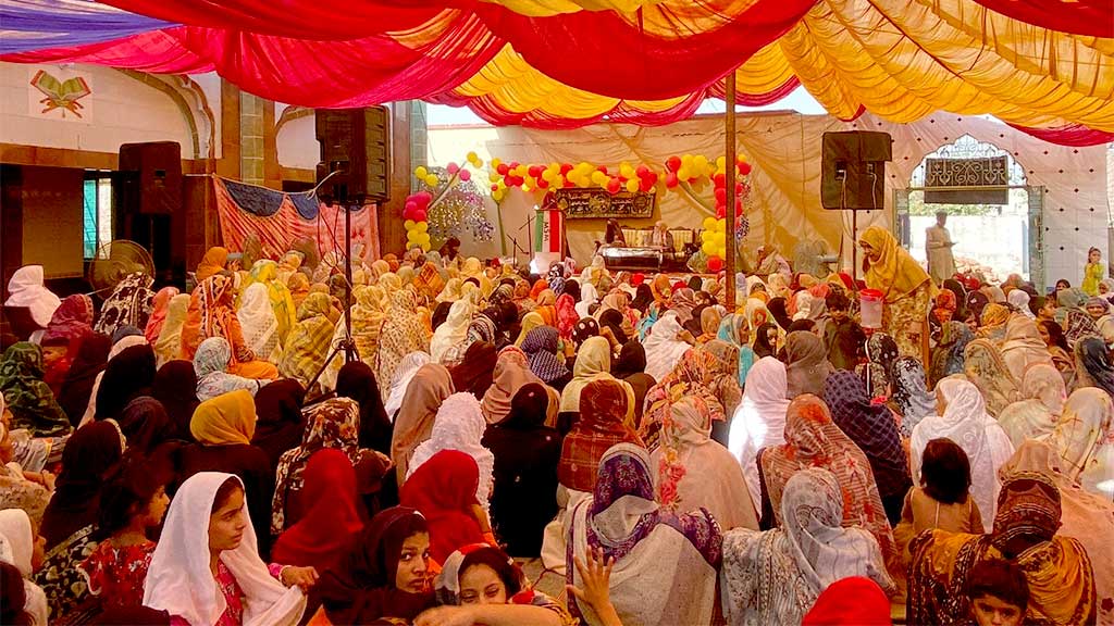 Milad Conference in Sialkot under Minhaj Women Leauge
