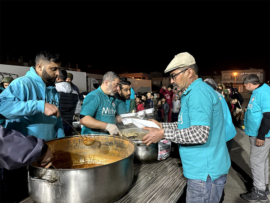 Minhaj Welfare Foundation starts relief activities for earthquake victims in Turkiye