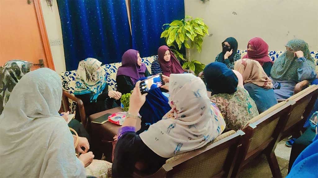 Minhaj Wemon Leauge Markazi Team Visit Sheikhupura