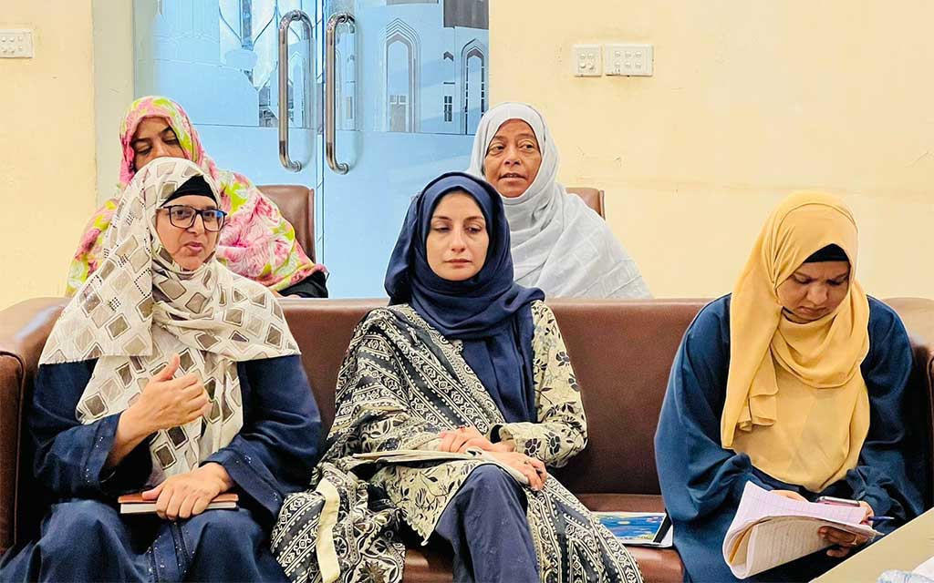 Minhaj Wemon Leauge ececutive ijlas