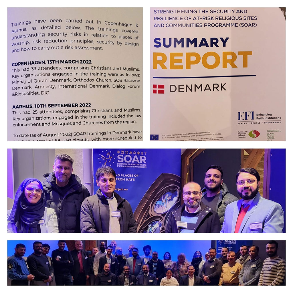 Minhaj ul Quran Denmark participates in SOAR National Briefing