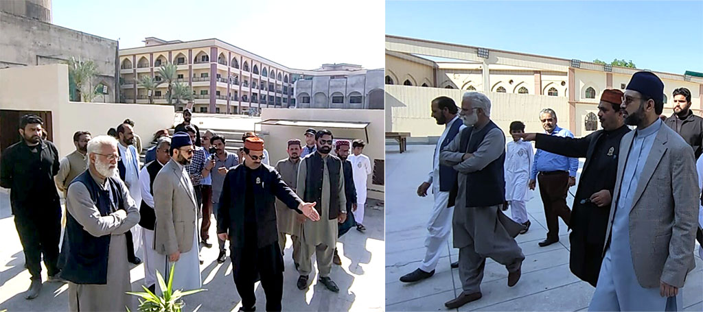 Dr Hassan Qadri visits Itikaf City by Minhaj ul Quran - 1