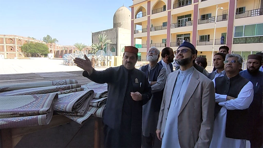 Dr Hassan Qadri visits Itikaf City by Minhaj ul Quran - 5