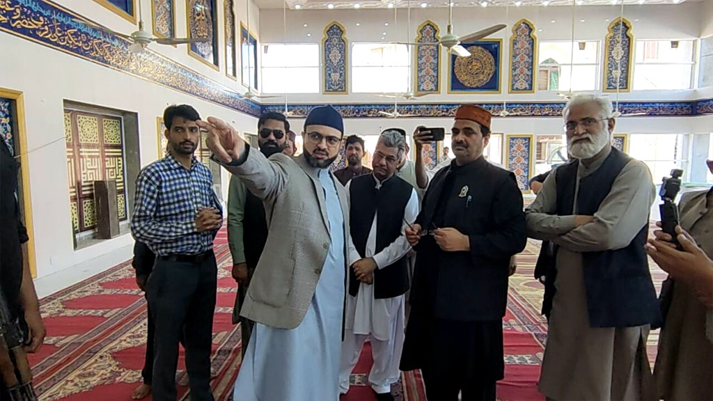 Dr Hassan Qadri visits Itikaf City by Minhaj ul Quran - 3