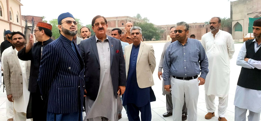 Dr Hassan Mohi ud Din Qadri visits Itikaf City Minhaj ul Quran 8