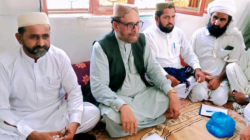 Minhaj ul Quran Tanzami Visit Shakir khan Mazari