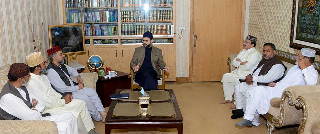 Minhaj ul Quran sialkot Leaders meet Dr Hassan Qadri