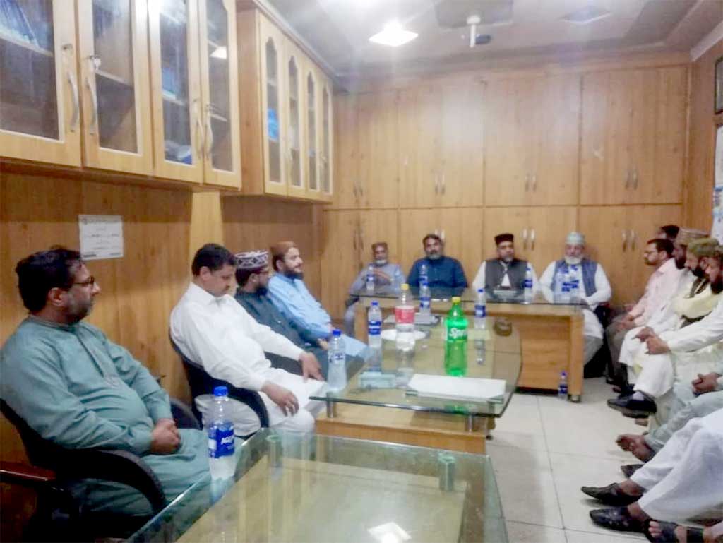 Allama Rana idrees Qadri's participation in the monthly executive council meeting